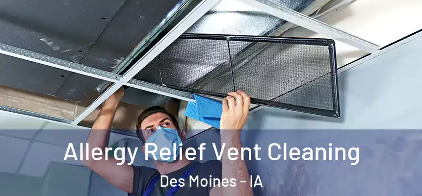 Allergy Relief Vent Cleaning Des Moines - IA