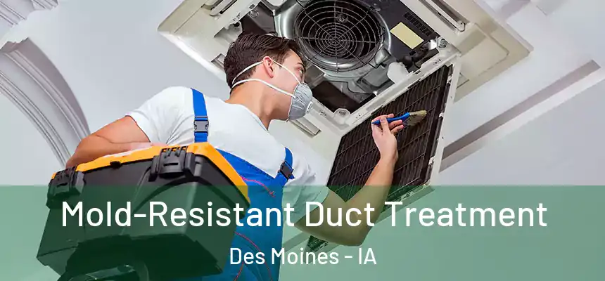 Mold-Resistant Duct Treatment Des Moines - IA
